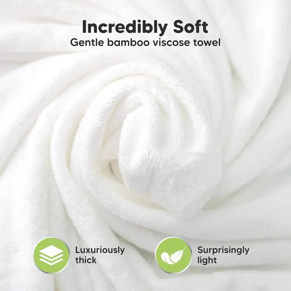 New Keababies Hooded Baby Yellow Duck Bath Towel For Newborn Bamboo Viscose